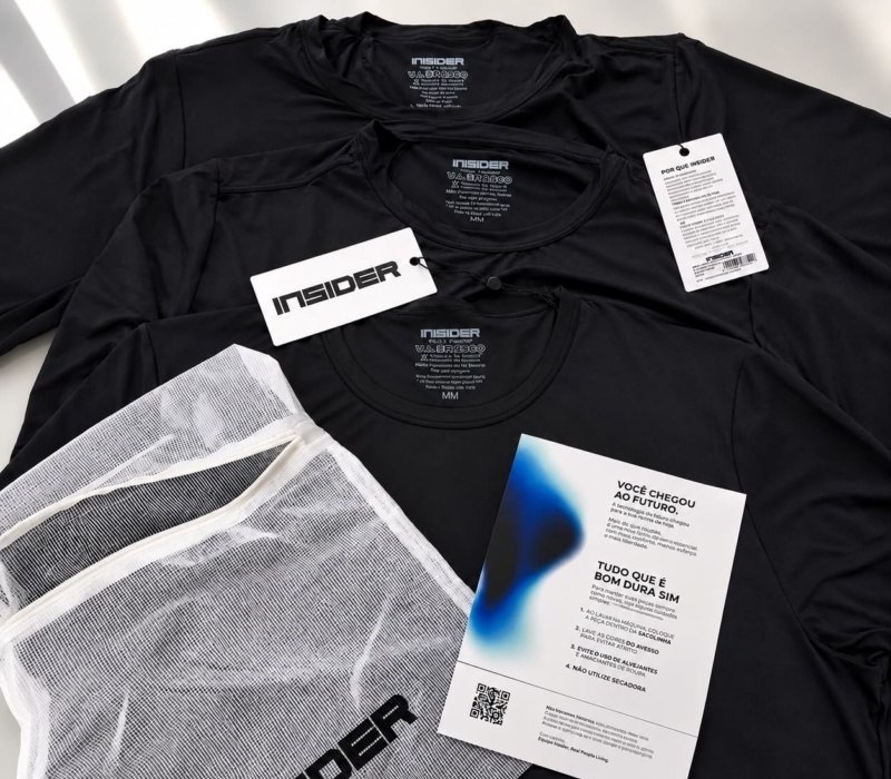 Kit com 3 Camisetas Light Insider