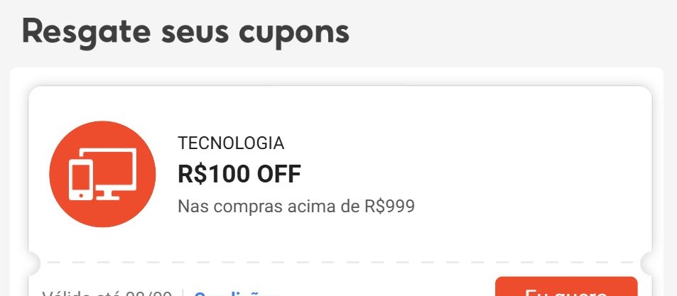 CUPOM EM TECH DA SHOPEE