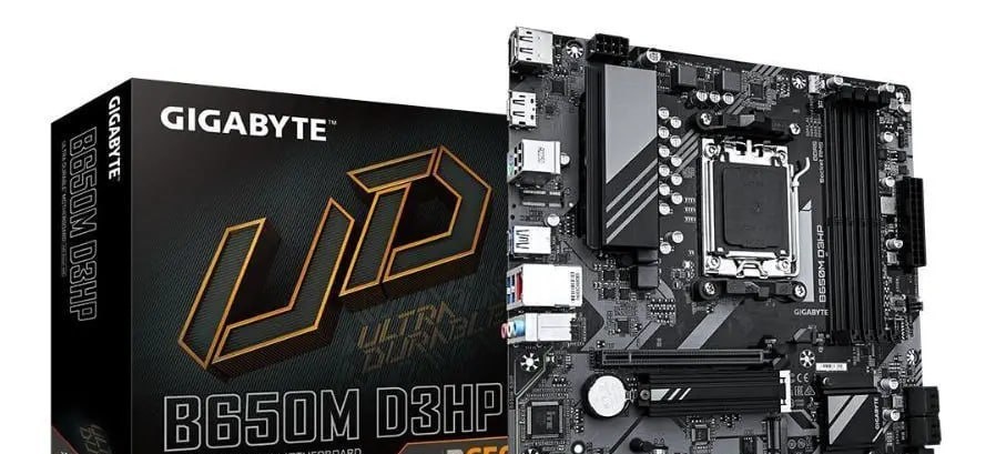 Placa Mãe Gigabyte B650m D3hp Soquete AM5 Micro ATX