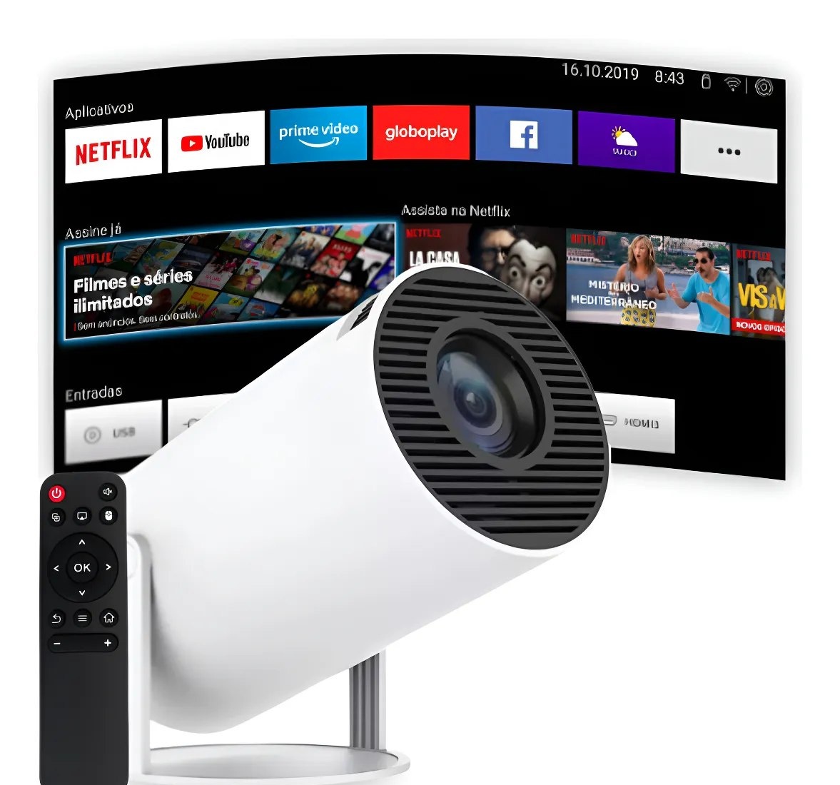 O BRABO PRA FAZER AQUELE CINEMINHA EM CASA