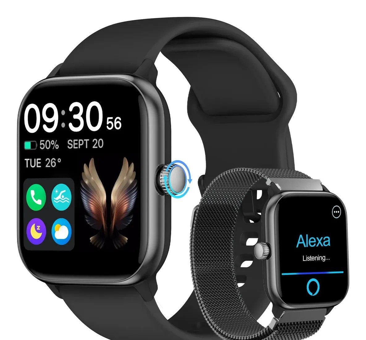 Relógio Inteligente Smartwatch Alexa Chamadas NOVANTE